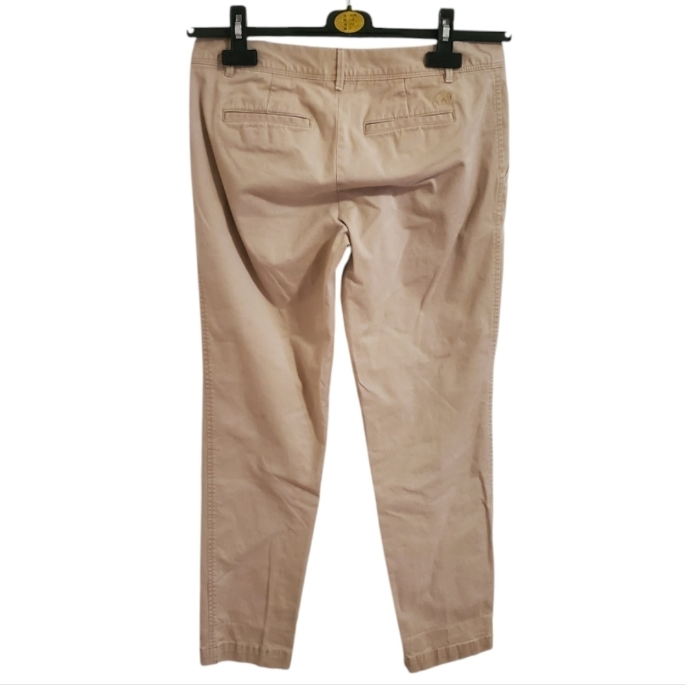 Banana Republic Womens City Chino pants Beige Size 0 - Picture 2 of 5